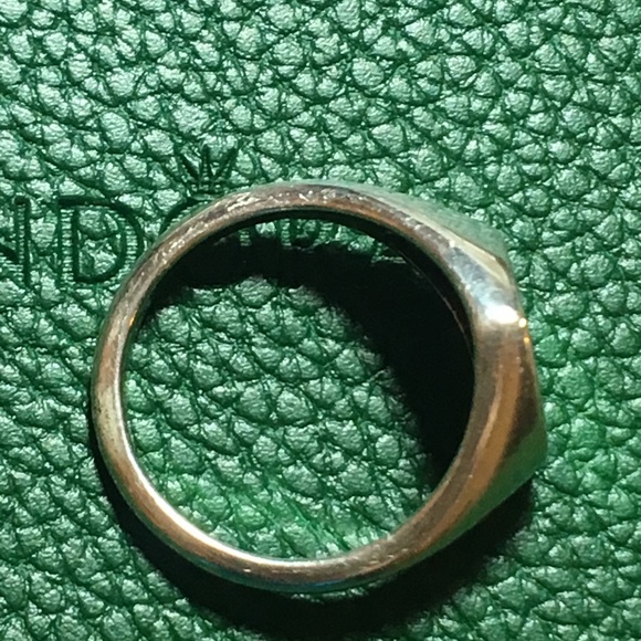 Pandora Heart Signet Ring, Clear CZ Size 54 Size 7 - Picture 7 of 8